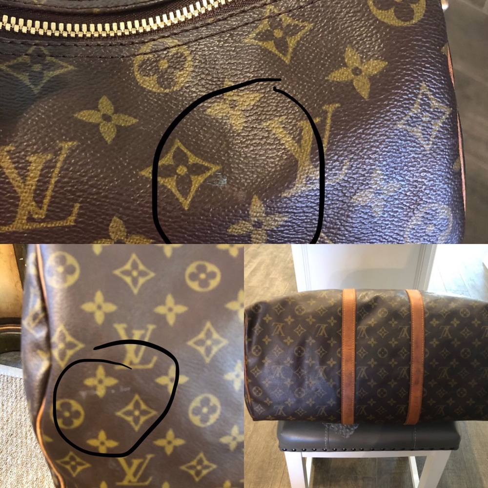 Authentic vintage Louis Vuitton keepall 50 - Picture 5 of 8
